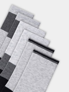 Носки Mark Formelle 430A-3382/B4-253430A св.серый_меланж_3_рис.3382 - фото 3