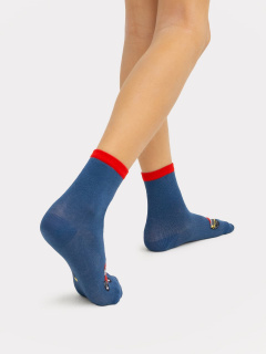 Носки Mark Formelle 430K-2452/B4-23430K-1 джинсовый_рис.2452 - фото 2