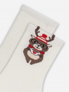 Носки Mark Formelle 430K-3389/B3-25430K молочный_рис.3389 - фото 1