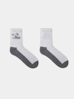 Носки Mark Formelle 444K-3170/B3-25444K св.серый_меланж_рис.3170 - фото 1