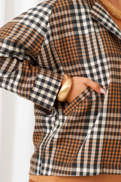 Блуза, брюки, жакет Beautiful&Free 6413 миндаль - фото 4