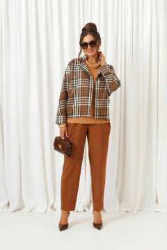 Блуза, брюки, жакет Beautiful&Free 6413 миндаль - фото 1