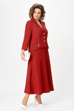 Жакет, юбка Lady Secret 25106 алый - фото 4