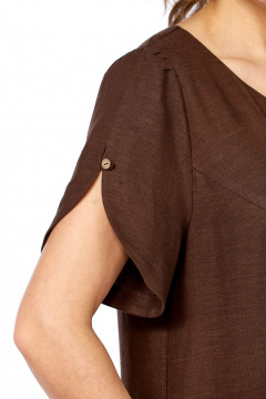 Платье Jurimex 3450-2 коричневый - фото 4