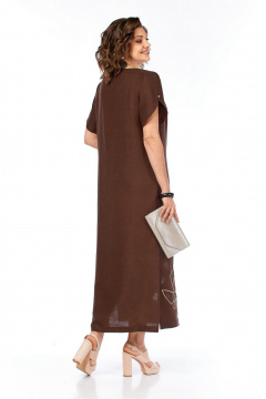 Платье Jurimex 3450-2 коричневый - фото 3