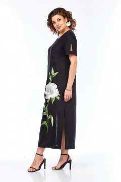 Платье Jurimex 3452-2 черный - фото 5