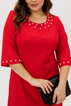 Платье ANIDEN 719-1 красный - фото 5