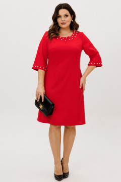 Платье ANIDEN 719-1 красный - фото 1