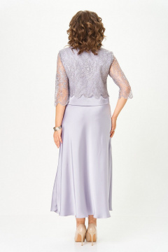 Жакет, юбка Svetlana-Style 2316 серебро - фото 3