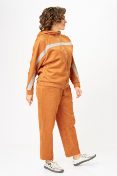 Бомбер, брюки Michel chic 1448 рыжий - фото 3