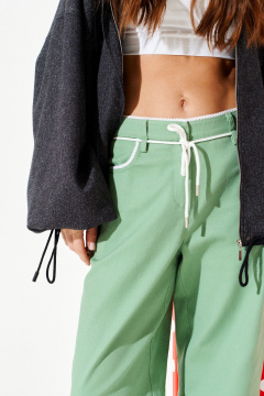 Брюки ELLETTO 2377 зеленый - фото 3