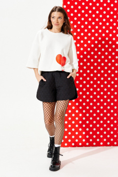 Шорты ELLETTO 2379 черный - фото 1