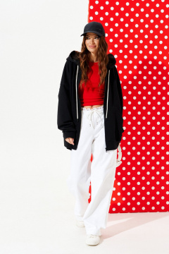 Толстовка ELLETTO 3952 черный - фото 3