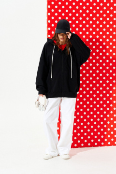 Толстовка ELLETTO 3952 черный - фото 2