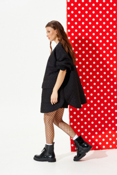 Куртка ELLETTO 3965 черный - фото 5