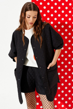 Куртка ELLETTO 3965 черный - фото 4