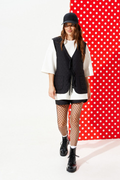 Жилет ELLETTO 3976 черный - фото 2