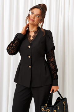 Брюки, жакет Beautiful&Free 6430 черный - фото 5