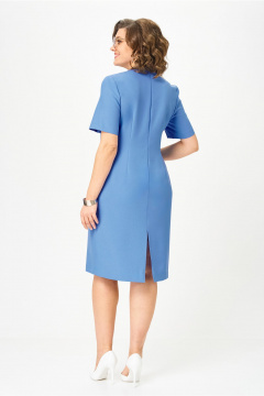 Жакет, платье Орхидея 1657 голубой - фото 5