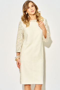 Платье Laikony L-524 экрю - фото 5