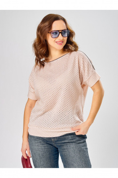 Джемпер Condra 16306 персиковый - фото 5