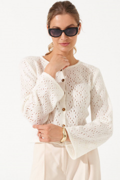 Жакет Romgil РВ0356-АК2 молочный - фото 4