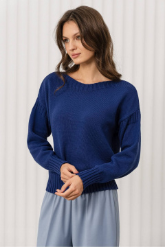 Джемпер Romgil РВ0371-ХЛ2 индиго - фото 3