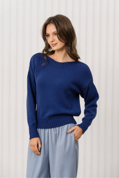 Джемпер Romgil РВ0371-ХЛ2 индиго - фото 1
