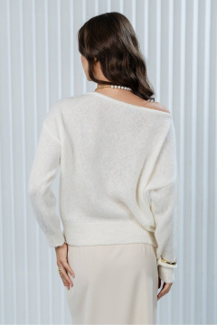 Джемпер Romgil РВ0373-АК2 молочный - фото 2