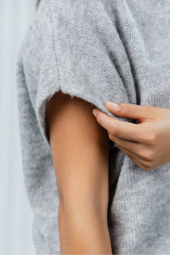 Джемпер Romgil РВ0374-АК2 светло-серый - фото 4