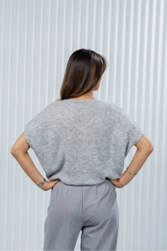 Джемпер Romgil РВ0374-АК2 светло-серый - фото 2