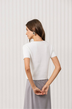 Джемпер Romgil РВ0376-ХЛ2 белый - фото 2