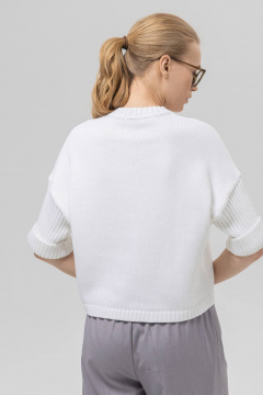 Джемпер Romgil РВ0386-ХЛ2 белый - фото 2