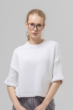 Джемпер Romgil РВ0386-ХЛ2 белый - фото 1