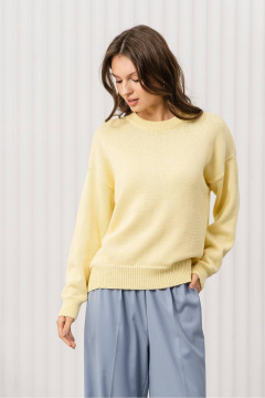 Джемпер Romgil РВ0406-ХЛ2 светло-желтый - фото 3