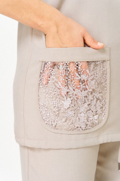 Брюки, жакет Svetlana-Style 1577 бежевый - фото 3