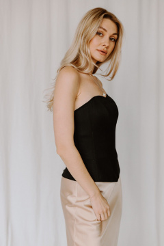 Топ AEQU 120002-black - фото 5