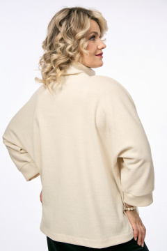 Джемпер OVERYOU М235 молочный - фото 4