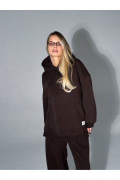 Брюки, худи Urban Base UB102-b шоколад - фото 5