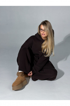 Брюки, худи Urban Base UB102-b шоколад - фото 3