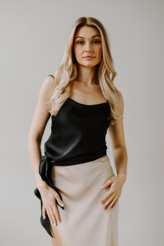 Топ AEQU 120005-black - фото 4