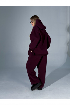 Брюки, худи Urban Base UB102-r винный - фото 2