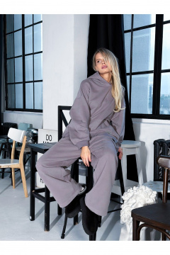 Брюки, худи Urban Base UB103 пепельный - фото 2