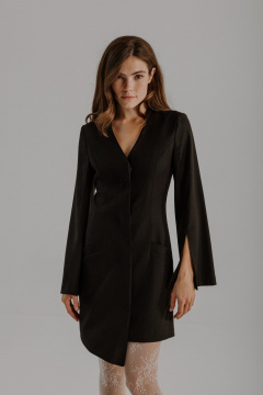 Платье AEQU 170002-black - фото 4