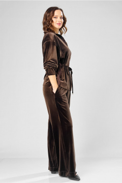 Брюки, джемпер Ольга Стиль С-999 коричневый - фото 4