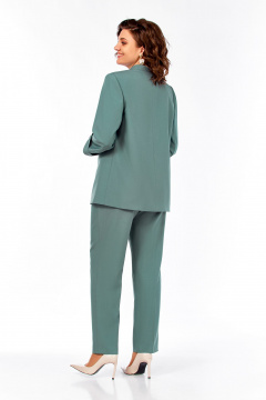 Блуза, брюки, жакет Ольга Стиль С-1000 мятный - фото 5