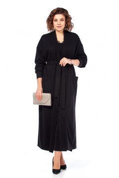 Кардиган, платье Диомант 2145 черный - фото 1