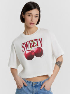 Футболка Mark Formelle 112664/24-33147П-0 белый_печать8_3_сл_на_пол - фото 1