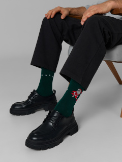 Носки Mark Formelle 017K-3417/25017K хвойный_рис.3417 - фото 3