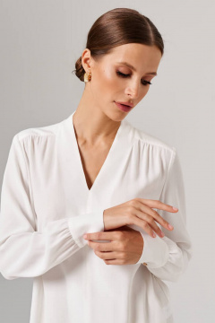 Блуза Nelva 23160 молочный - фото 3